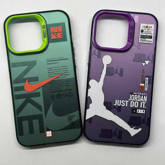 Nike Jordan sports series cases for iPhones