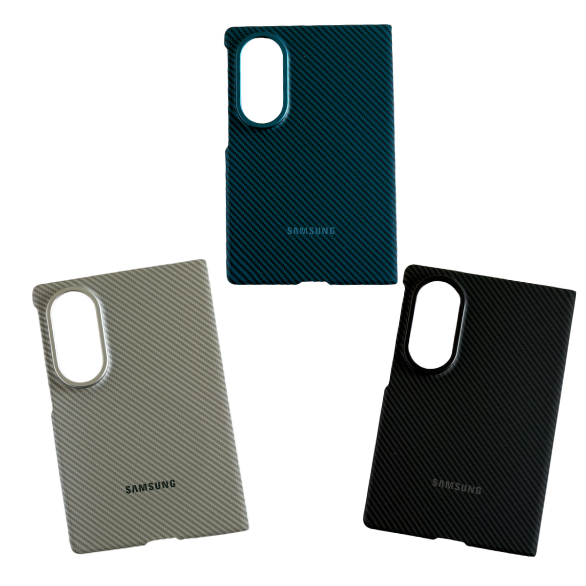 Samsung Carbon Magnet Case - Galaxy Z Fold 8 + 2x Screen Protectors