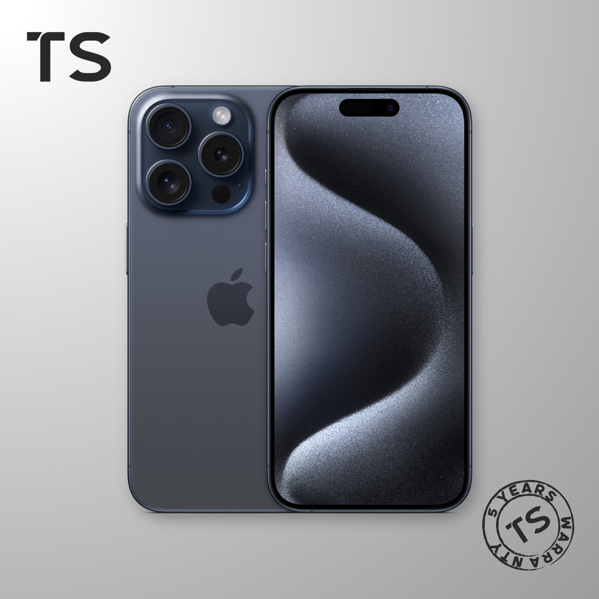 iPhone 15 Pro Blue Titanium refurbished