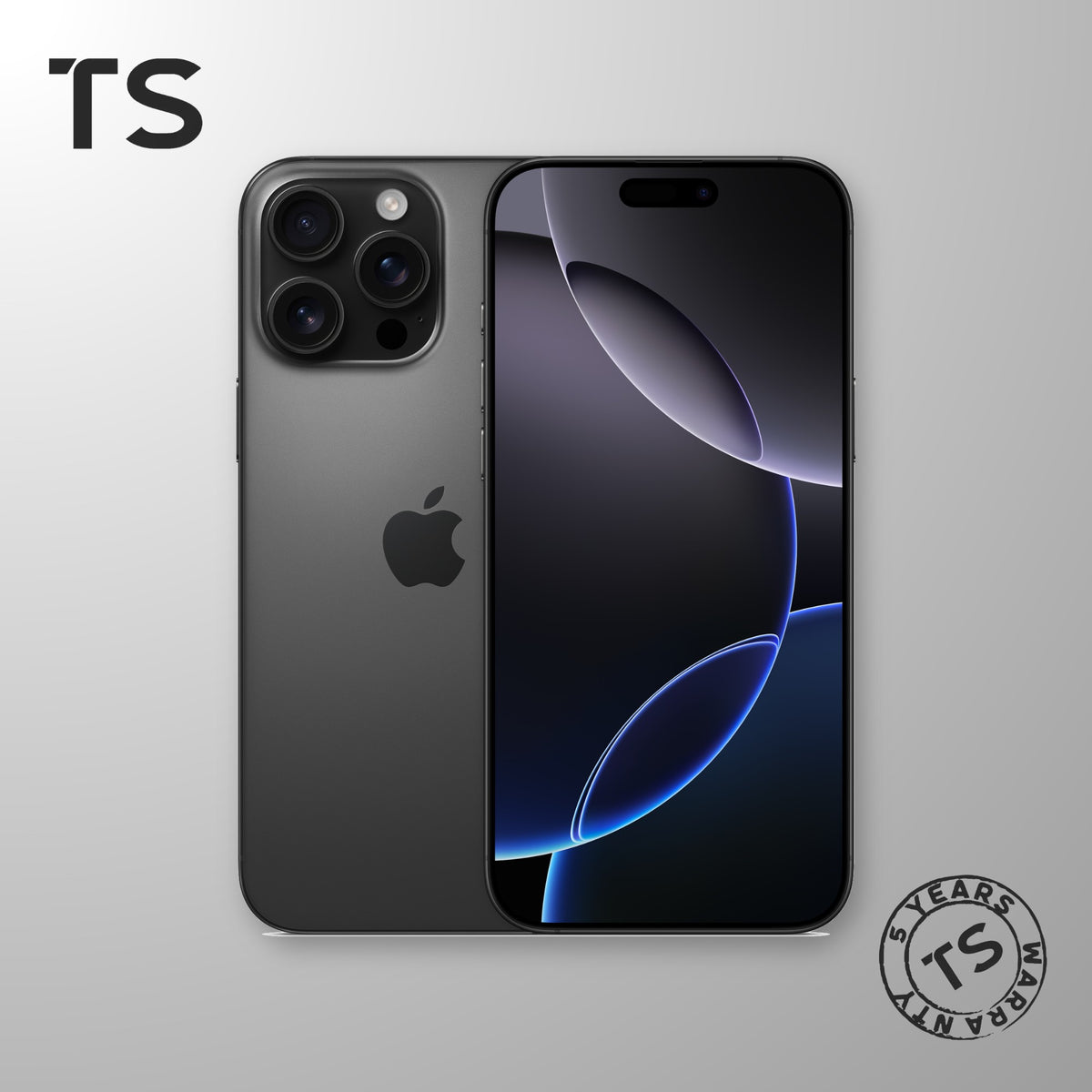 iPhone 16 Pro Max Black Titanium refurbished