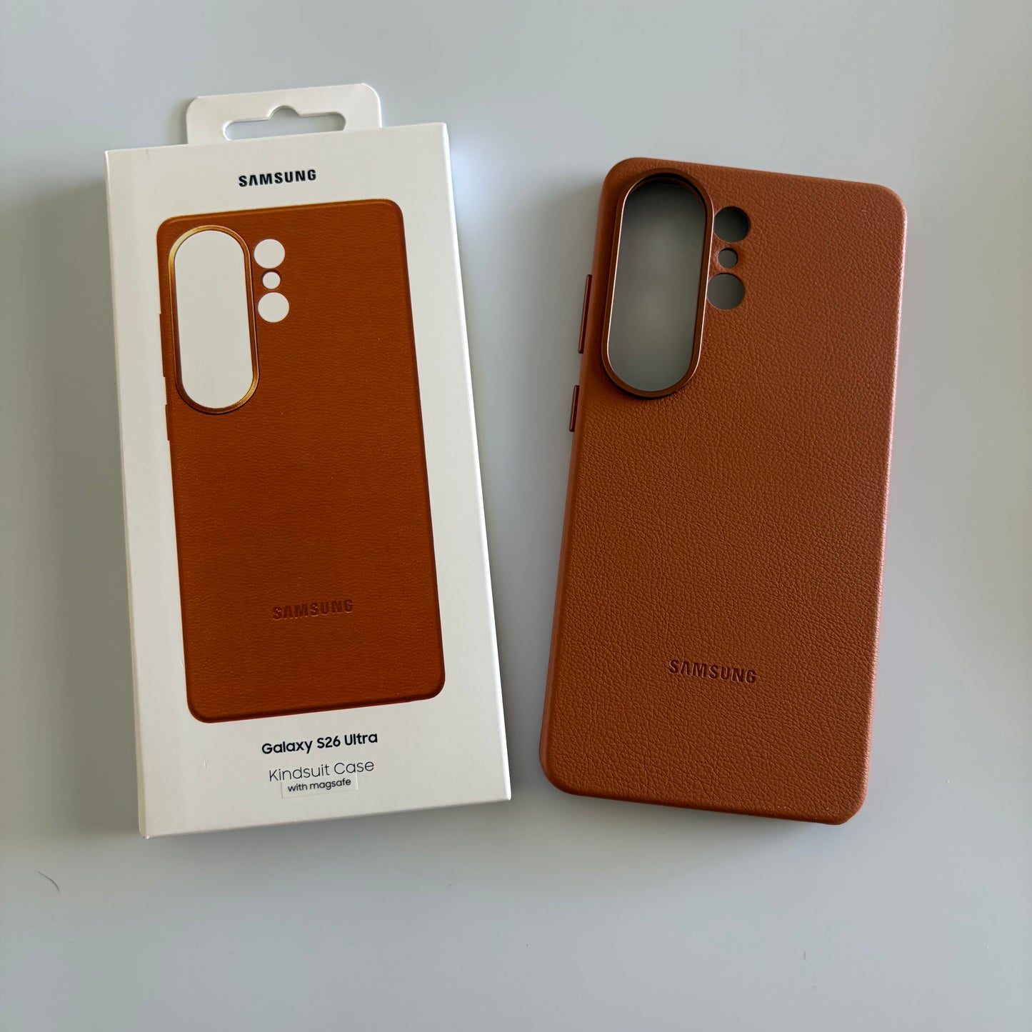 Samsung Kindsuit Leather MagSafe - Galaxy S26 Ultra, S26 Plus, S26