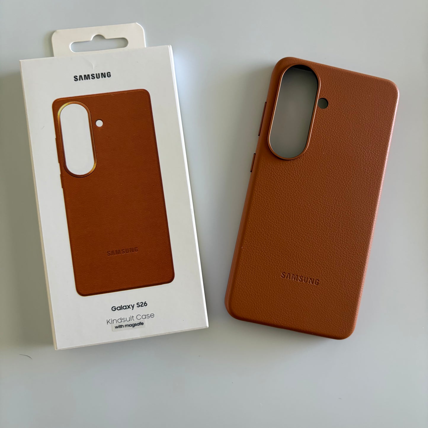 Samsung Kindsuit Leather MagSafe - Galaxy S26 Ultra, S26 Plus, S26