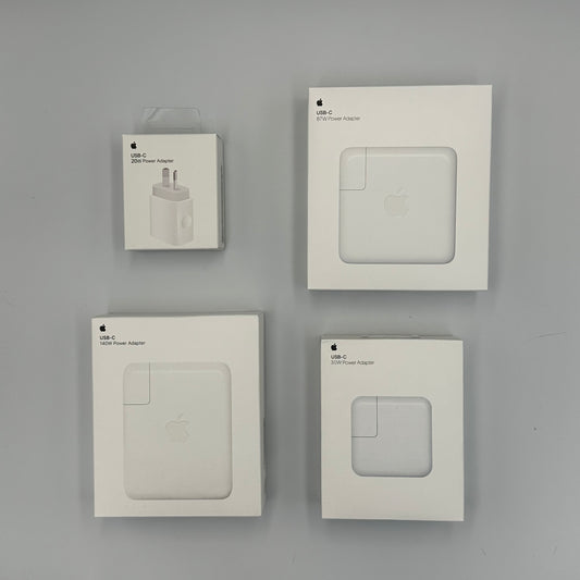 Apple USB-C Chargers (20W, 30W, 87W and 140W)