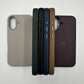 Apple iPhone Leather Case with MagSafe - iPhone 16 Series - 16 Pro, Pro Max, 16 and Plus