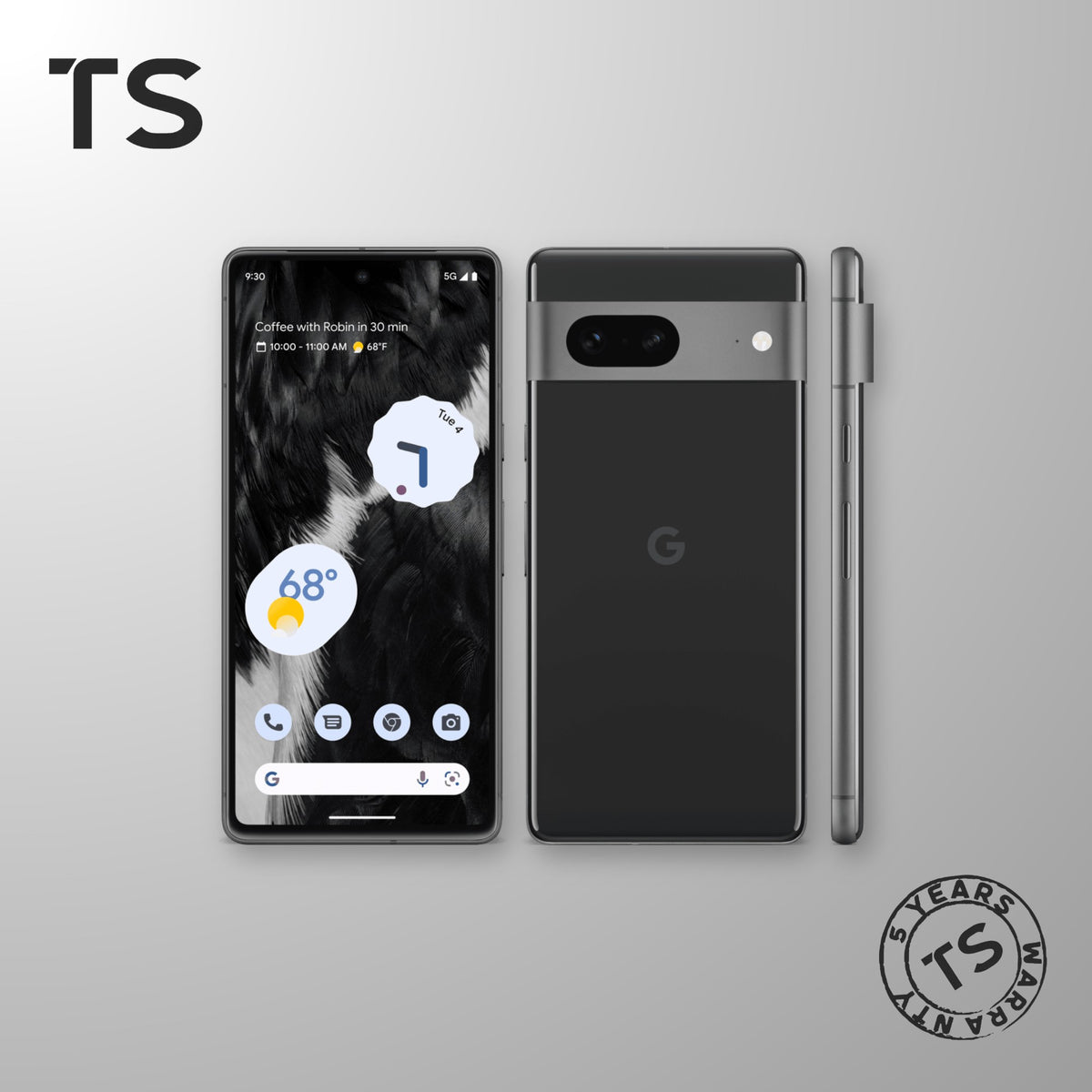 Pixel 7 Obsidian refurbished
