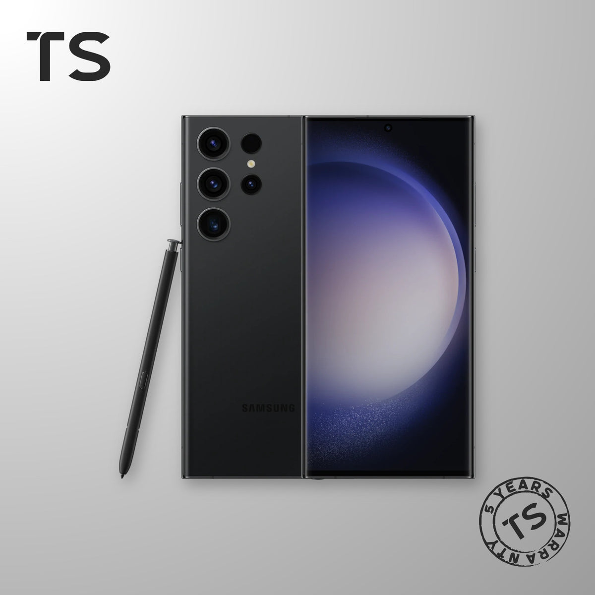 S23 Ultra Phantom Black refurbished