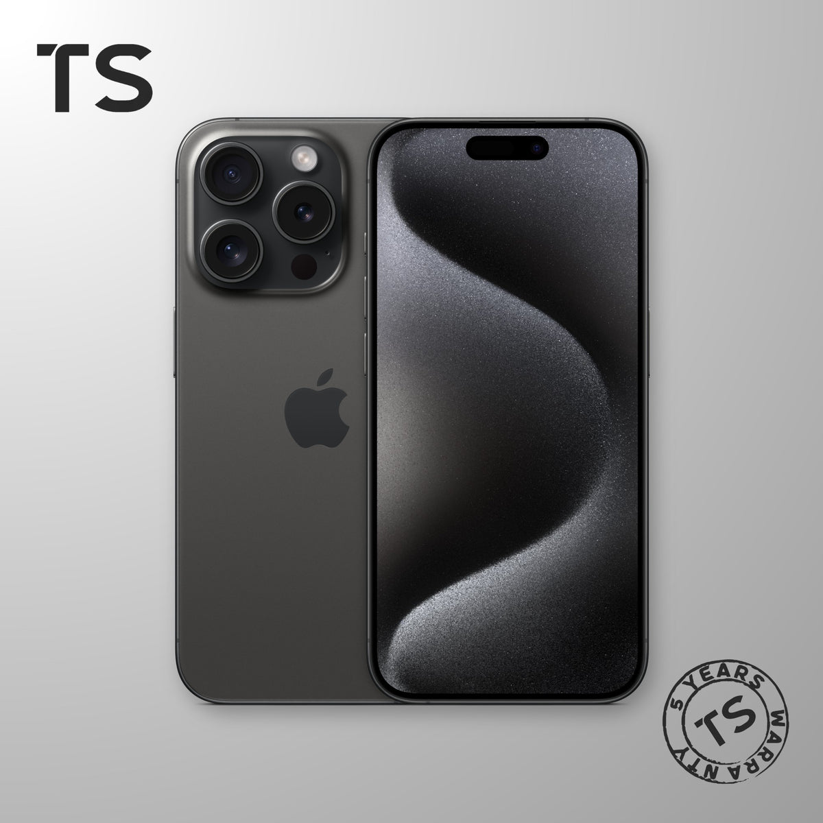 iPhone 15 Pro Black Titanium refurbished
