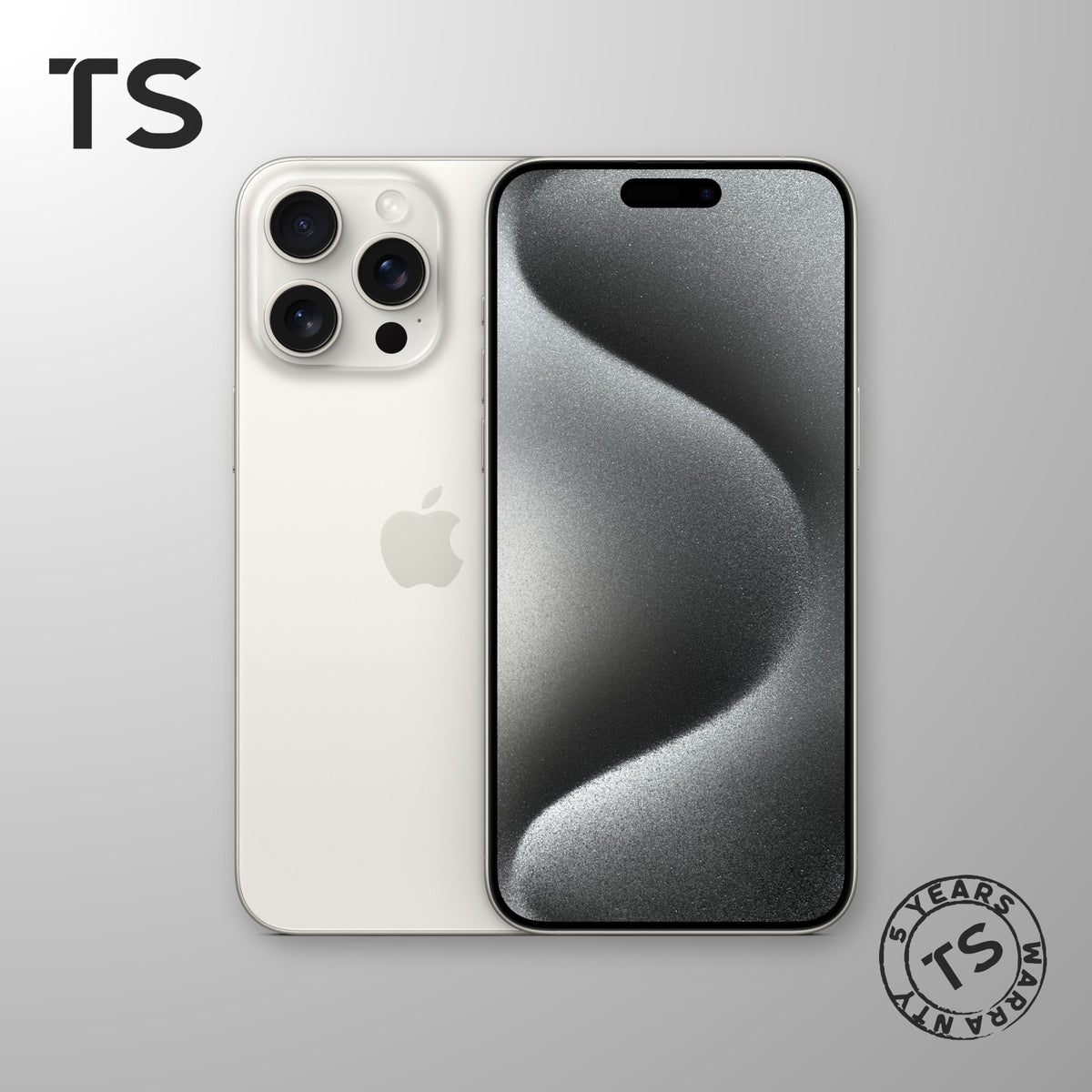 iPhone 15 Pro Max White Titanium refurbished