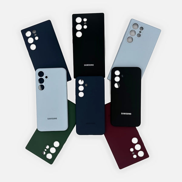 Samsung Silicone Case Galaxy S25 - group cases spread