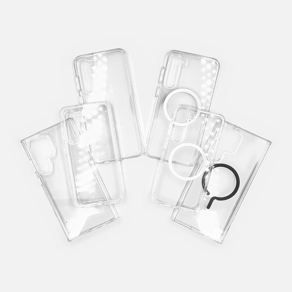 Spigen Case Samsung Galaxy S23 - group clear and magsafe cases