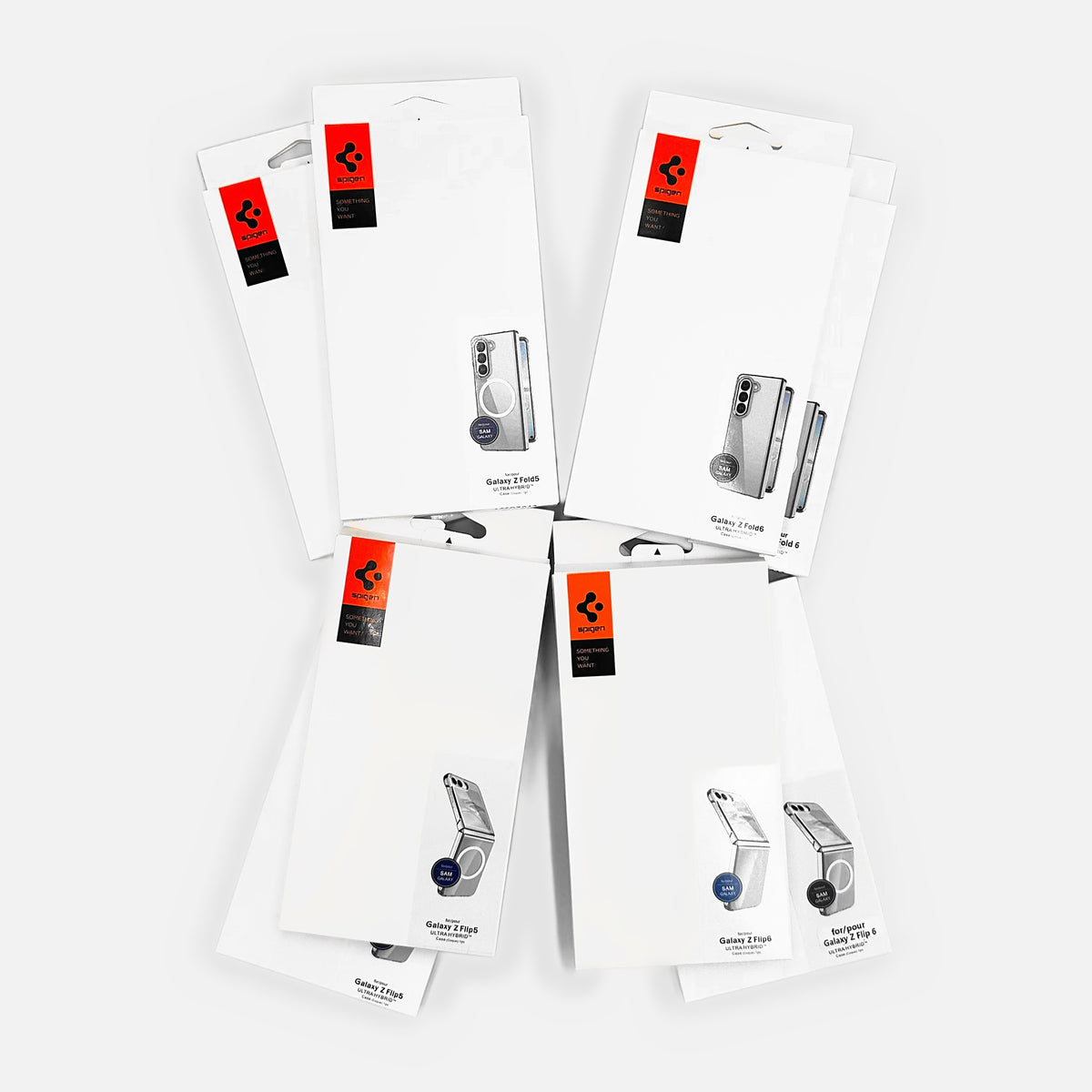 Spigen Cases for Samsung Galaxy Z Flip 5 & 6, and Z Fold 5 & 6